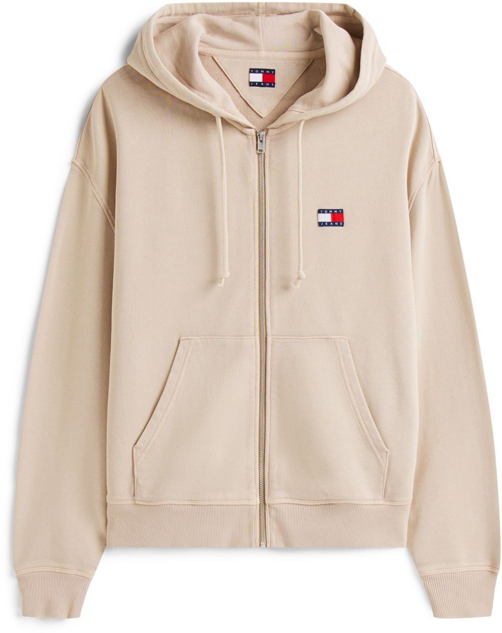 Tommy Jeans Tepláková bunda '90S NEW CLSSCS'  námornícka modrá / tmavošedá / červená / biela