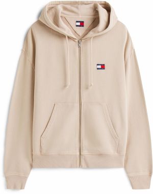 Tommy Jeans Tepláková bunda '90S NEW CLSSCS'  námornícka modrá / tmavošedá / červená / biela