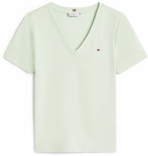 TOMMY HILFIGER Tričko  pastelovo zelená