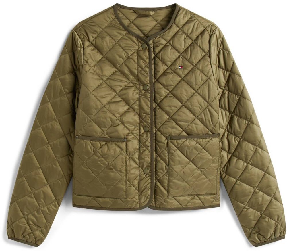 TOMMY HILFIGER Prechodná bunda  olivová