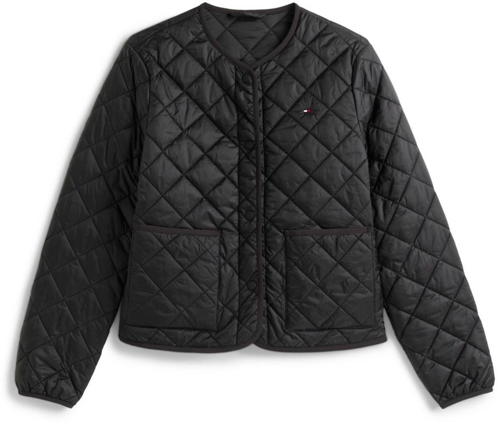 TOMMY HILFIGER Prechodná bunda  čierna