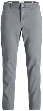 JACK & JONES Chino nohavice 'JPSTMARCO JJARTHUR'  sivá