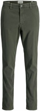 JACK & JONES Chino nohavice 'JPSTMARCO JJARTHUR'  čadičová