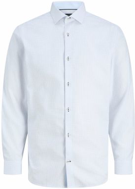 JACK & JONES Košeľa 'JPRBLAPARKER'  tmavomodrá / biela