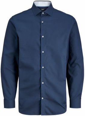 JACK & JONES Košeľa 'JPRPARKER'  tmavomodrá