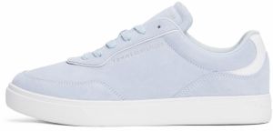 TOMMY HILFIGER Nízke tenisky  modrosivá / strieborná
