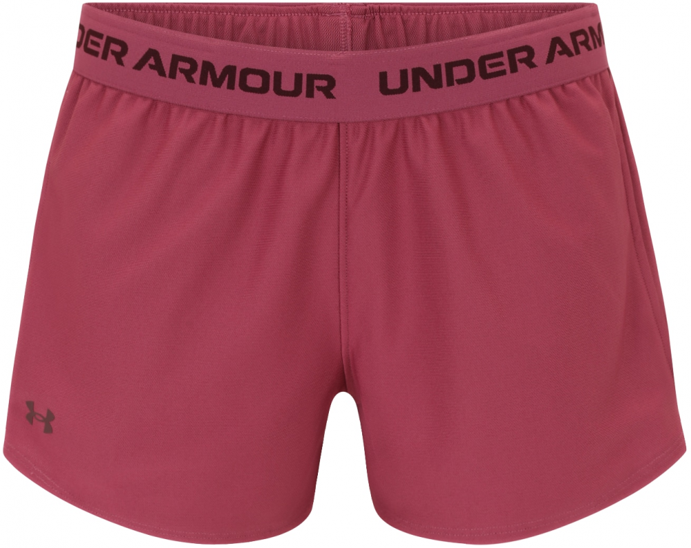 UNDER ARMOUR Športové nohavice 'Play Up'  burgundská / čierna