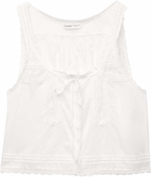 Pull&Bear Top  biela