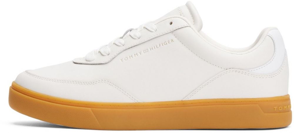 TOMMY HILFIGER Nízke tenisky  nebielená / zlatá