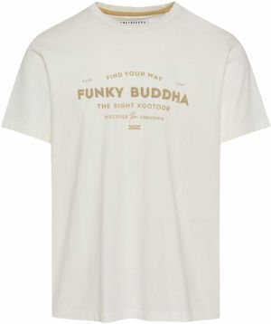 Funky Buddha Tričko  nebielená / piesková