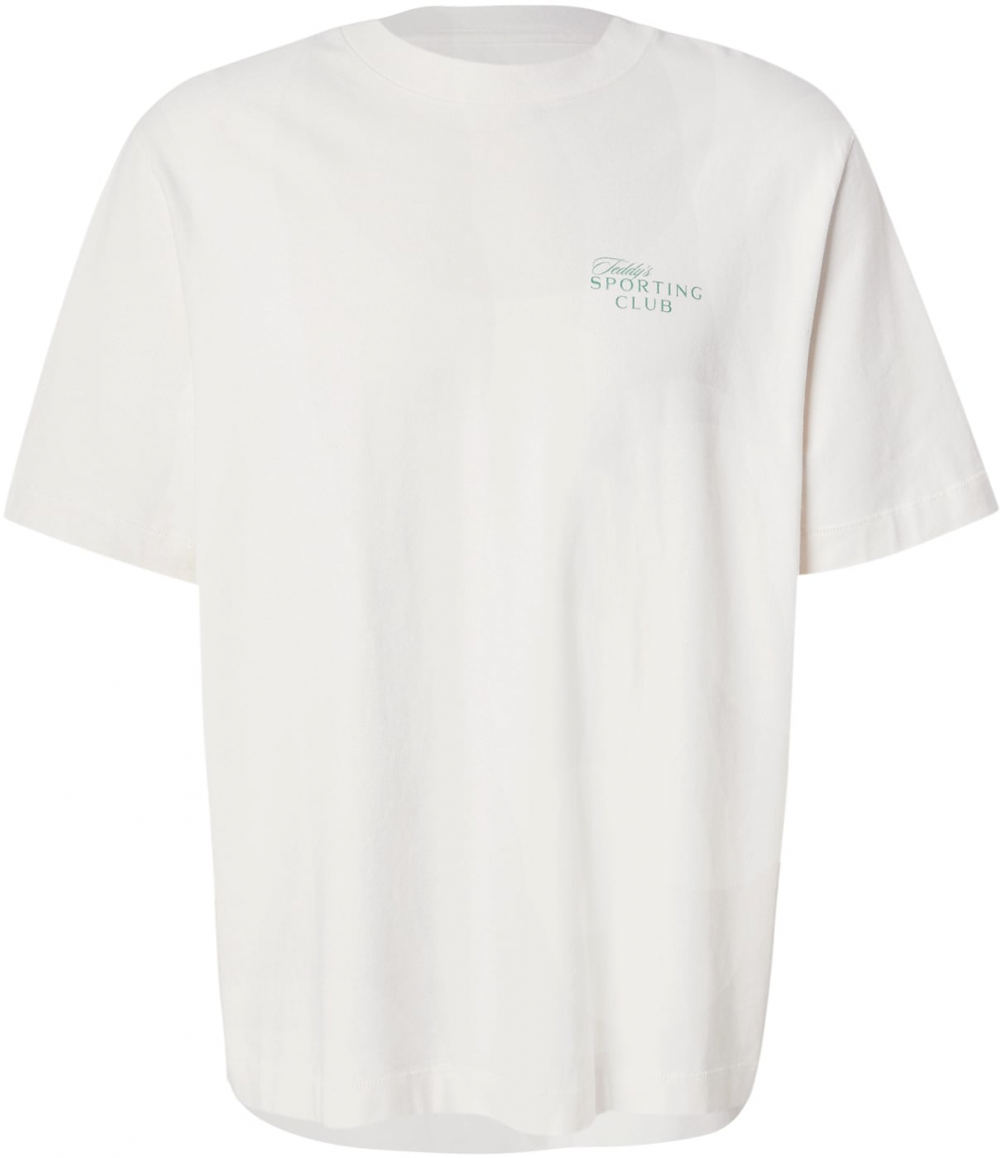 Abercrombie & Fitch Tričko  limetová / biela