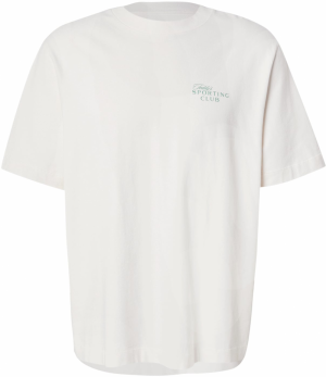 Abercrombie & Fitch Tričko  limetová / biela