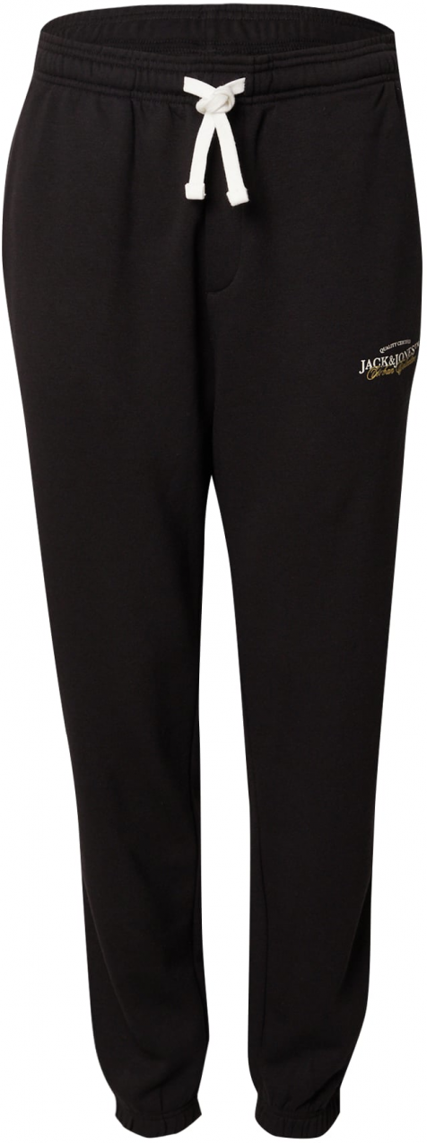 JACK & JONES Nohavice 'JPSTKANE BILLY'  zelená / čierna / biela