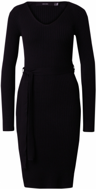 VERO MODA Pletené šaty 'Saba'  čierna