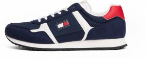 Tommy Jeans Nízke tenisky  námornícka modrá / brusnicová / biela