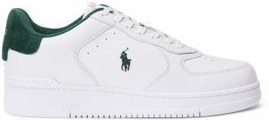 Polo Ralph Lauren Nízke tenisky 'MASTERS CRT'  tmavozelená / biela