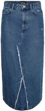 PIECES Sukňa 'PCAlfi'  modrá denim