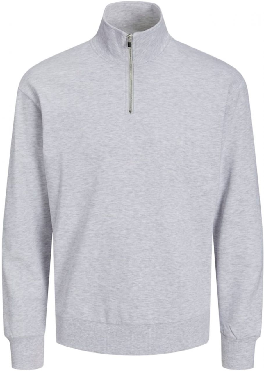 JACK & JONES Mikina 'JJEBRADLEY'  sivá