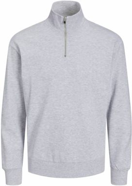 JACK & JONES Mikina 'JJEBRADLEY'  sivá