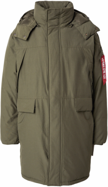 ALPHA INDUSTRIES Zimná parka  zelená