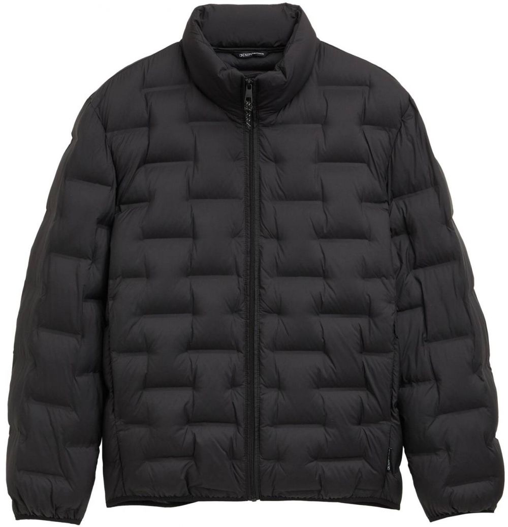TOM TAILOR DENIM Prechodná bunda  čierna