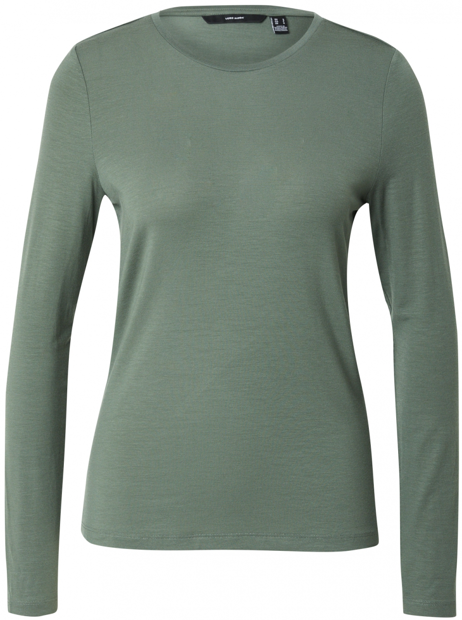 VERO MODA Top 'VMAva'  tmavozelená