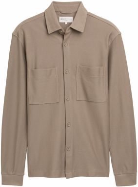 TOM TAILOR DENIM Košeľa  svetlobéžová