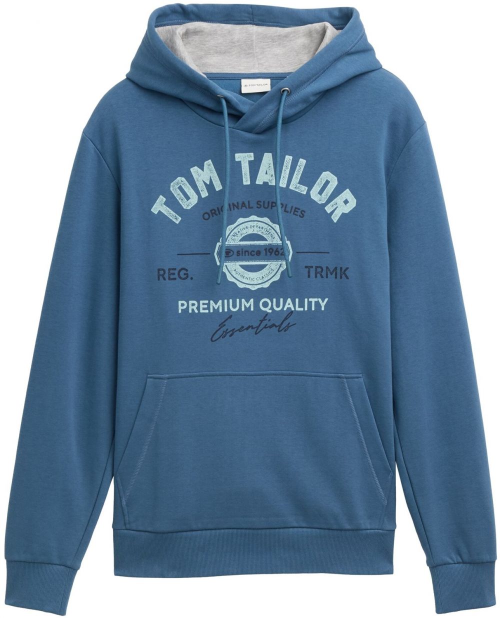 TOM TAILOR Mikina  modrá / pastelovo modrá / tmavomodrá