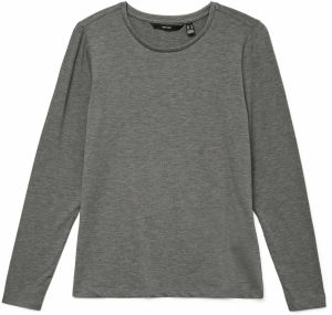 VERO MODA Top 'VMAVA'  sivá melírovaná