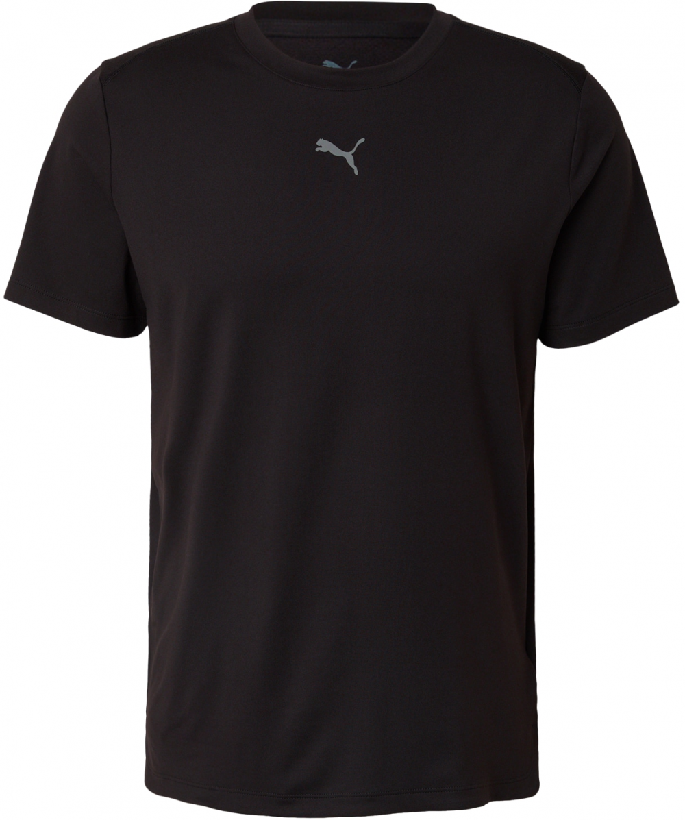 PUMA Funkčné tričko  sivá / čierna