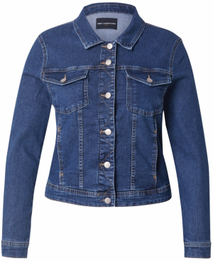 ONLY Carmakoma Prechodná bunda 'CARWespa'  modrá denim