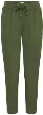 ICHI Nohavice 'IHKATE'  tmavozelená