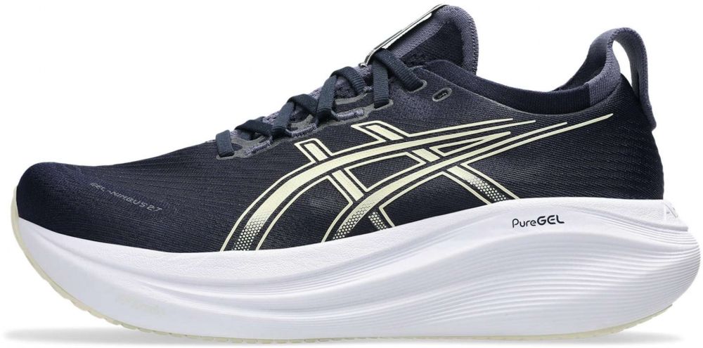 ASICS Bežecká obuv 'GEL-NIMBUS 27'  námornícka modrá / strieborná