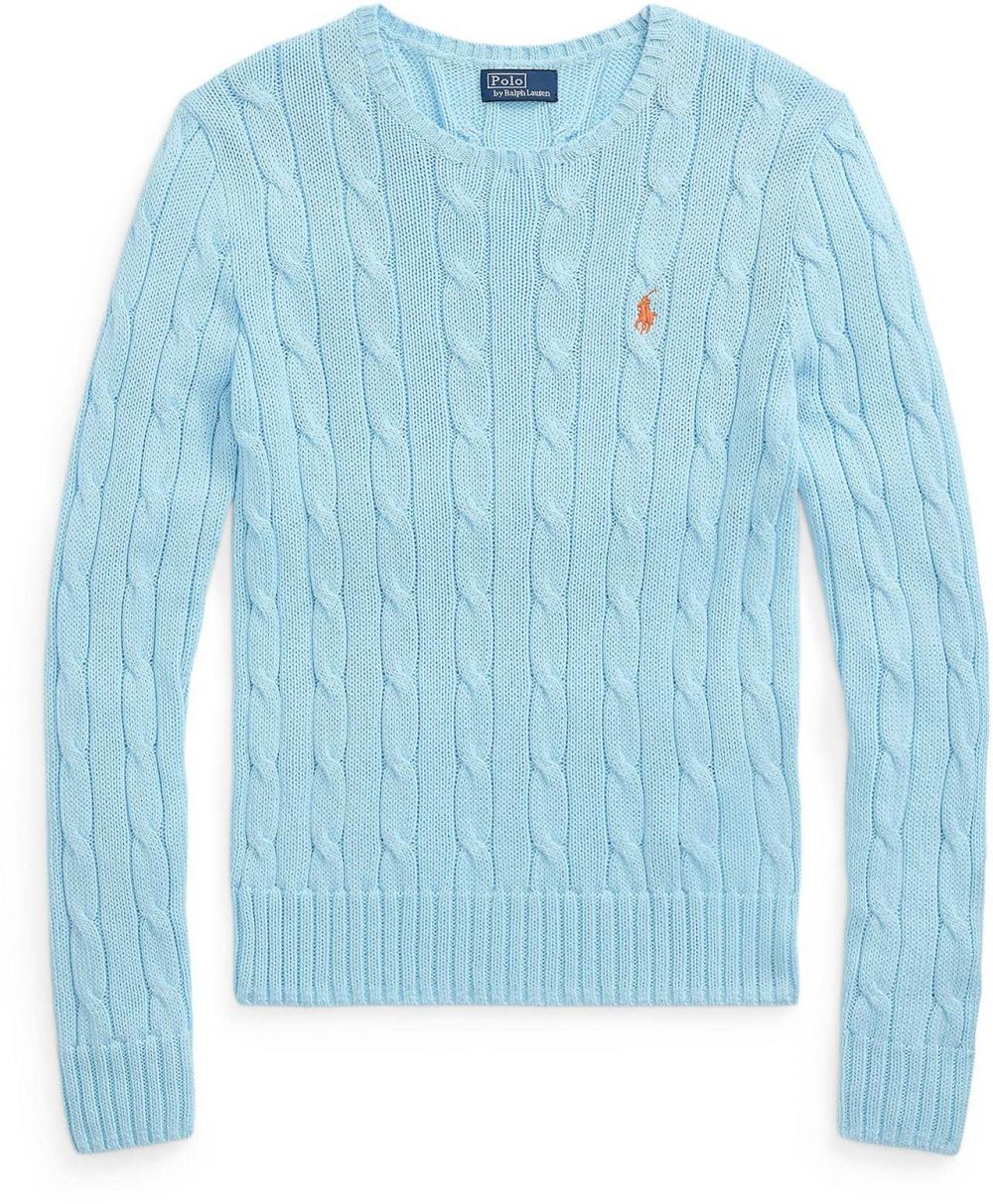 Polo Ralph Lauren Sveter  svetlomodrá / oranžová