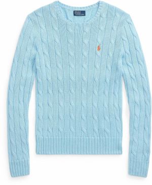 Polo Ralph Lauren Sveter  svetlomodrá / oranžová