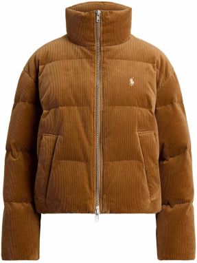 Polo Ralph Lauren Zimná bunda  nebielená / svetlohnedá