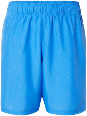 UNDER ARMOUR Športové nohavice 'Wordmark'  azúrová / biela