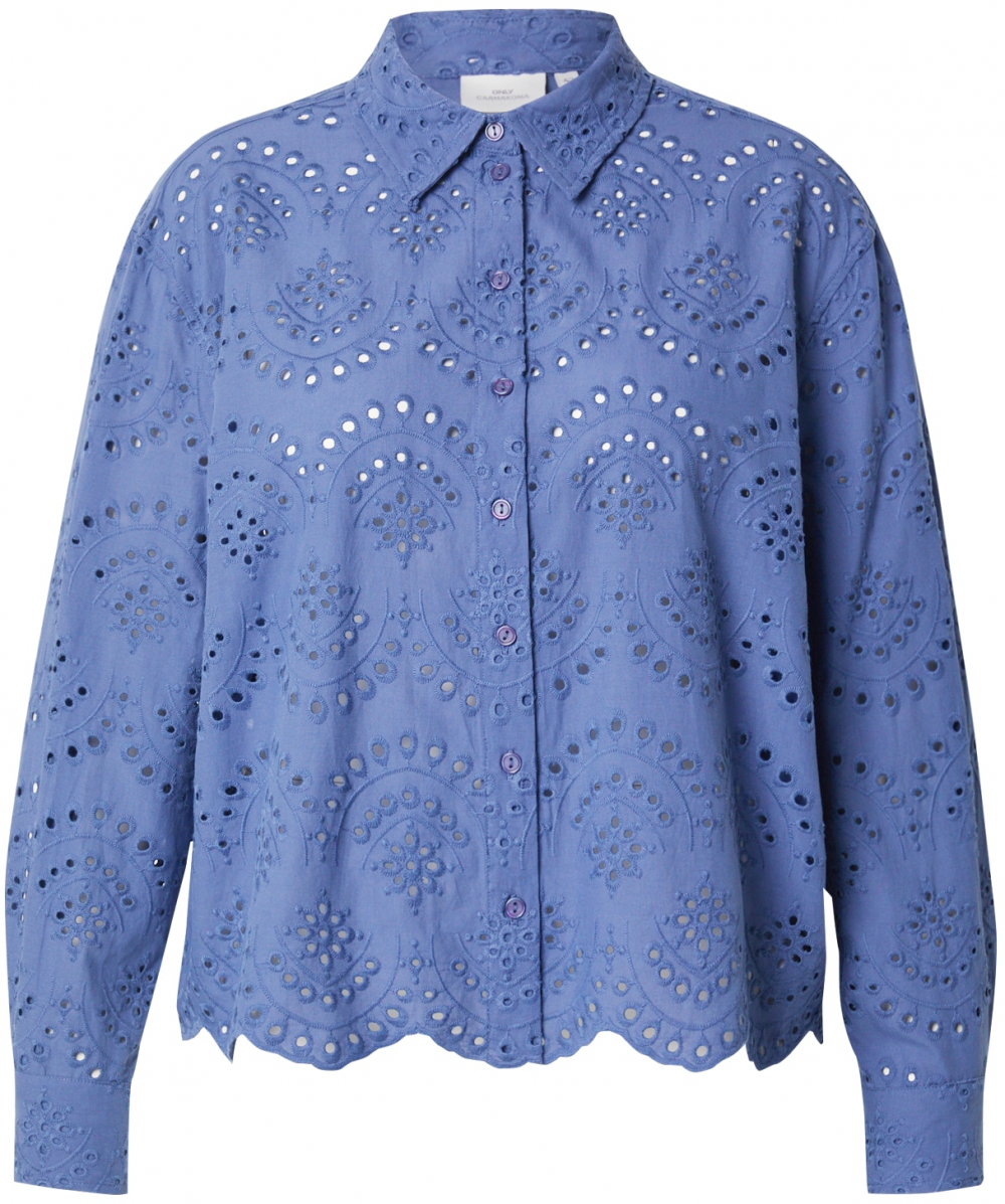 ONLY Carmakoma Blúzka 'CARVALAIS'  indigo