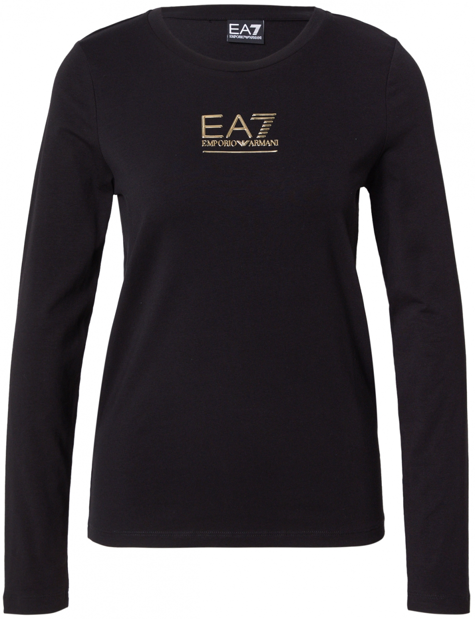 EA7 Emporio Armani Tričko  zlatá / čierna