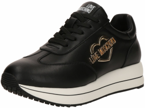Love Moschino Nízke tenisky 'RUN40'  čierna