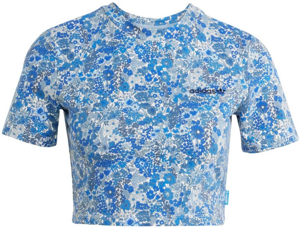 ADIDAS ORIGINALS Tričko  námornícka modrá / svetlomodrá / biela