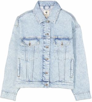 GARCIA Prechodná bunda  modrá denim