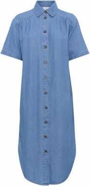 Kaffe Košeľové šaty 'KALuise'  modrá denim