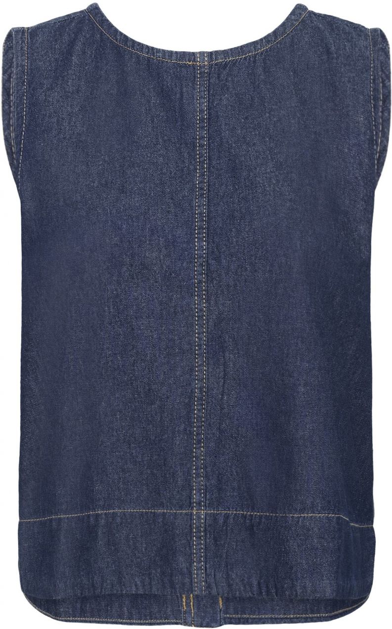 Kaffe Top 'KALuise'  modrá denim