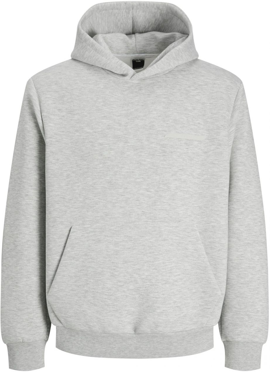 JACK & JONES Mikina 'JCOFUSION'  sivá melírovaná
