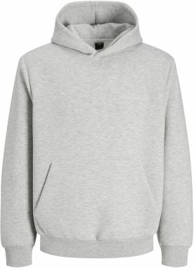 JACK & JONES Mikina 'JCOFUSION'  sivá melírovaná