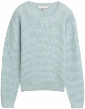 TOM TAILOR DENIM Sveter  svetlomodrá