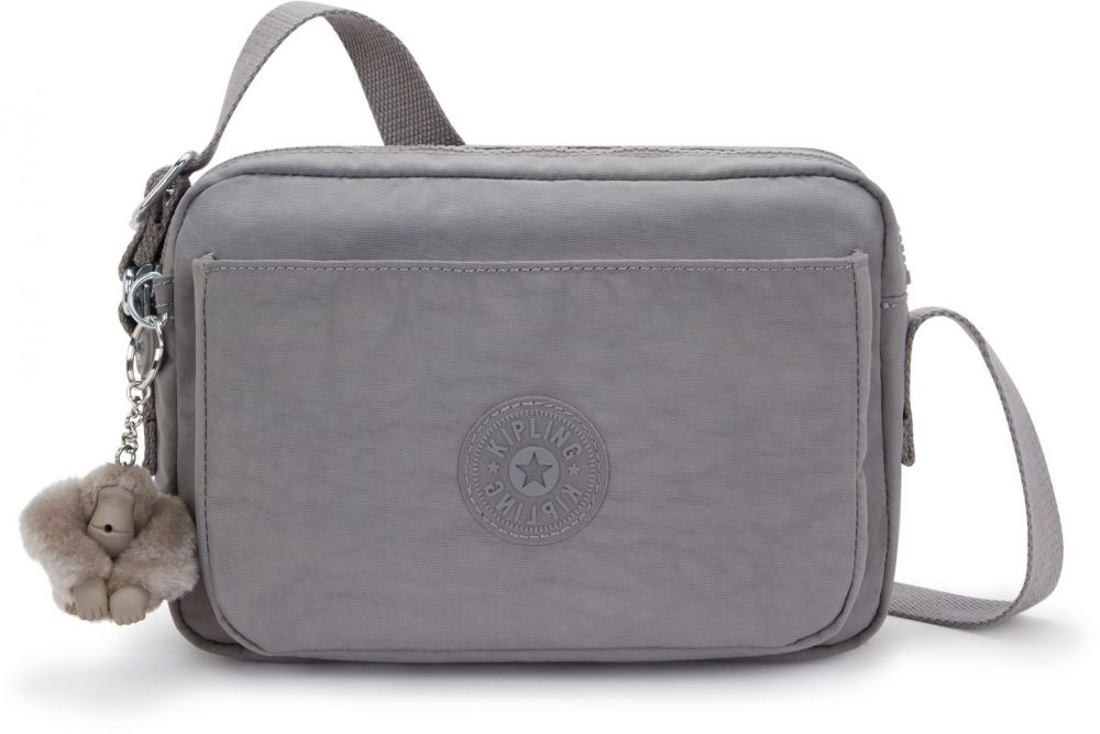 KIPLING Taška cez rameno 'Abanu'  sivá