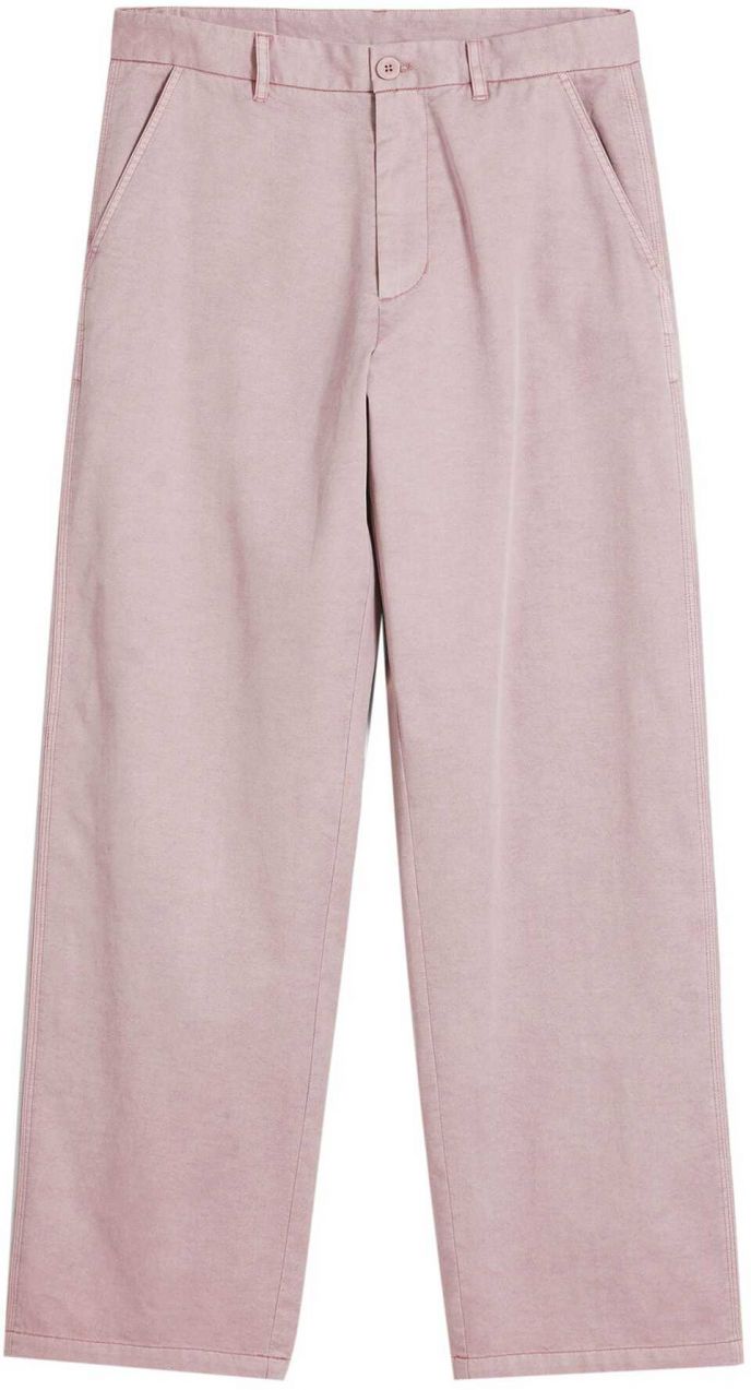 Desigual Chino nohavice  červená