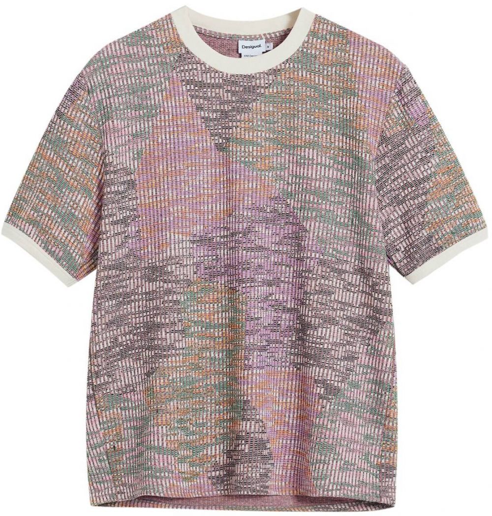 Desigual Tričko  zmiešané farby